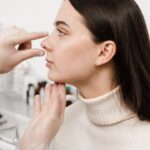 Consultation with ENT before rhinoplasty plastic
